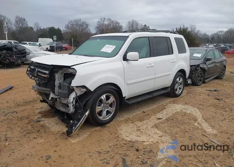 2014 Honda Pilot Ex-L z USA, uszkodzony, nr VIN 5FNYF3H53EB025857